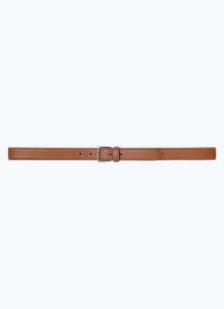 Fursac Belt Camel Leather Outlet