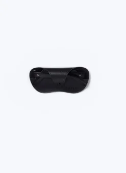 Fursac Black Rectangular Sunglasses Black - Green Lenses Sale