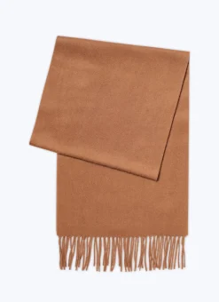 Fursac Cashmere Scarf Camel Cheap