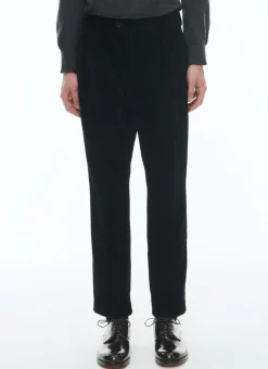 Fursac Corduroy Straight Suit Black Best Sale