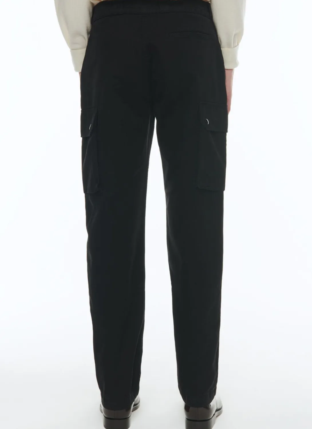 Fursac Cotton Cargo Trousers With Multipockets Black Discount