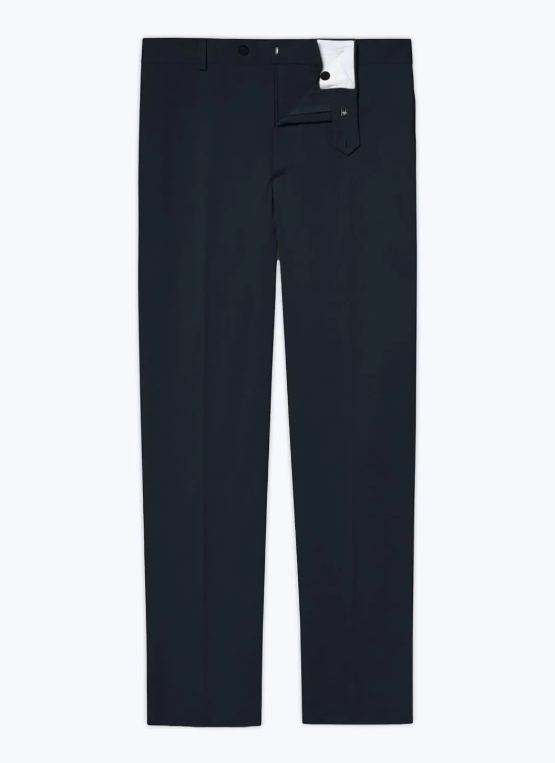 Fursac Cotton Gabardine Chino Trousers Navy Blue Clearance