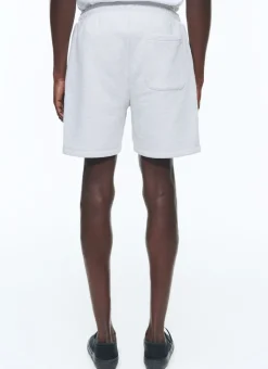 Fursac Cotton Jersey Shorts Grey Fashion