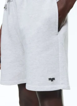 Fursac Cotton Jersey Shorts Grey Fashion