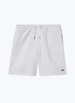 Fursac Cotton Jersey Shorts Grey Fashion