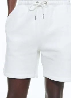 Fursac Cotton Jersey Shorts White Fashion