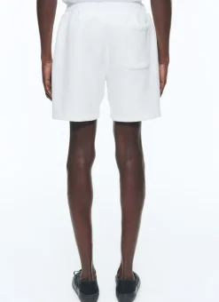 Fursac Cotton Jersey Shorts White Fashion