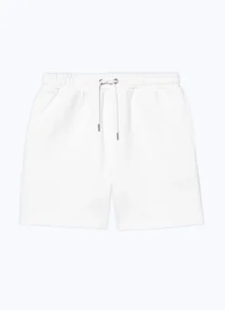 Fursac Cotton Jersey Shorts White Fashion