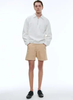 Fursac Cotton Jersey Sweatshirt White Clearance