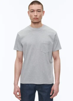 Fursac Cotton Jersey T-Shirt Grey Best Sale