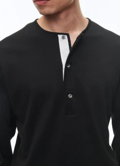 Fursac Cotton Jersey T-Shirt Black Cheap