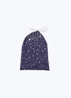 Fursac Cotton Poplin Boxer Shorts Navy Blue - Stars Print Shop
