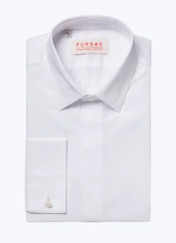 Fursac Cotton Poplin Shirt White Outlet