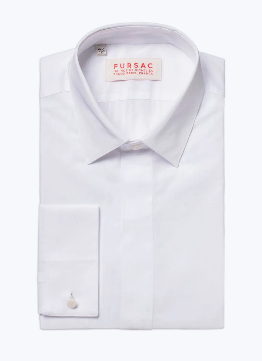 Fursac Cotton Poplin Shirt White Outlet
