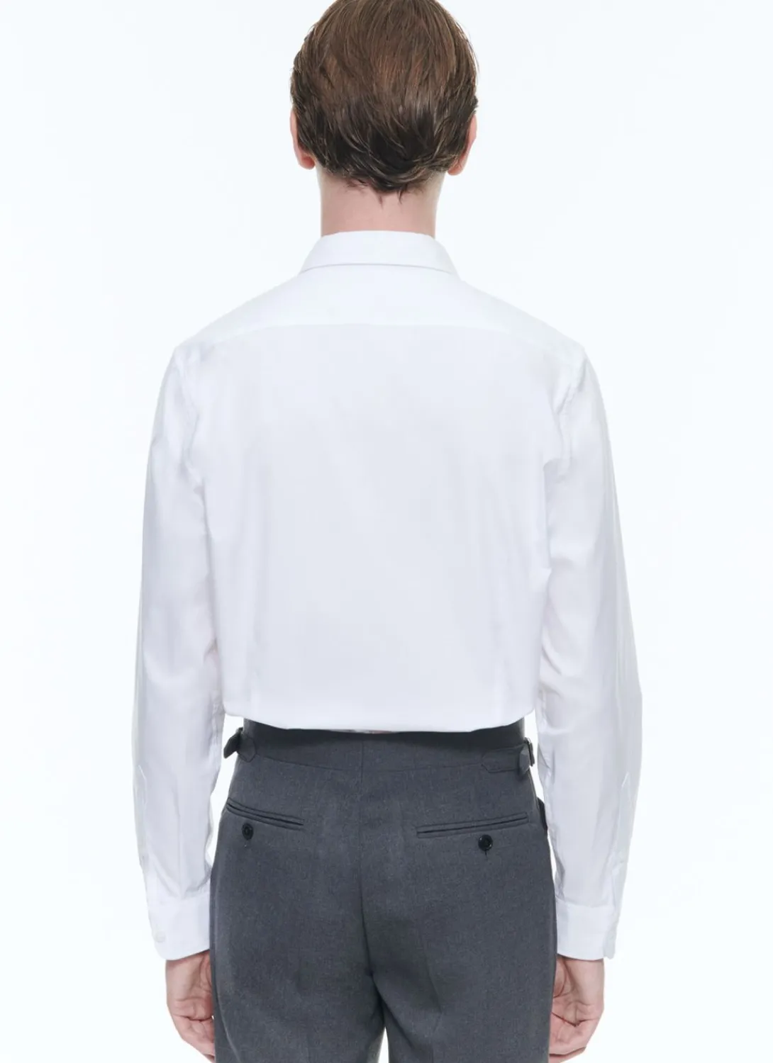 Fursac Cotton Shirt With A Swallow Collar White Fashion
