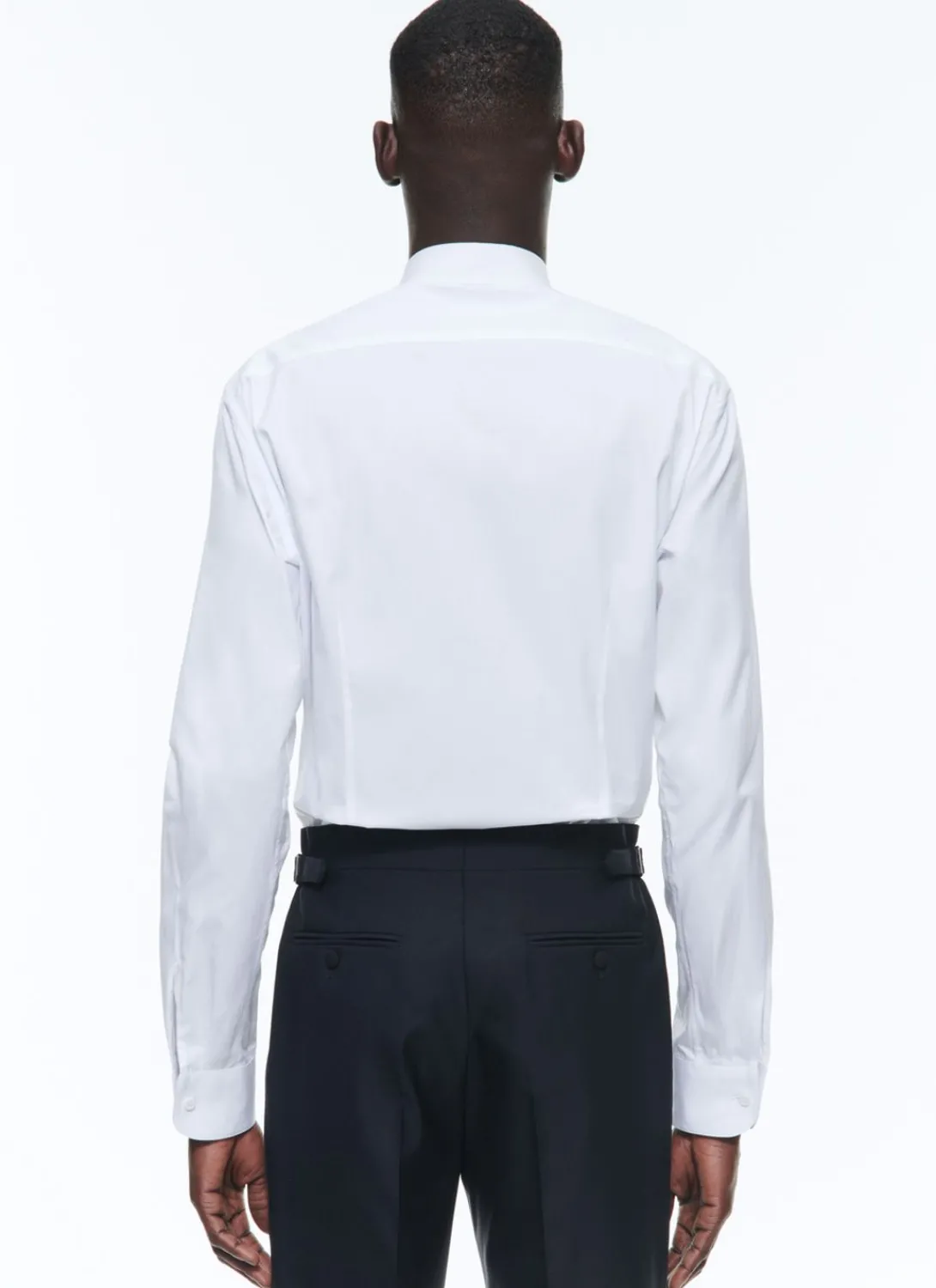 Fursac Cotton Shirt With Breast Plate White Hot
