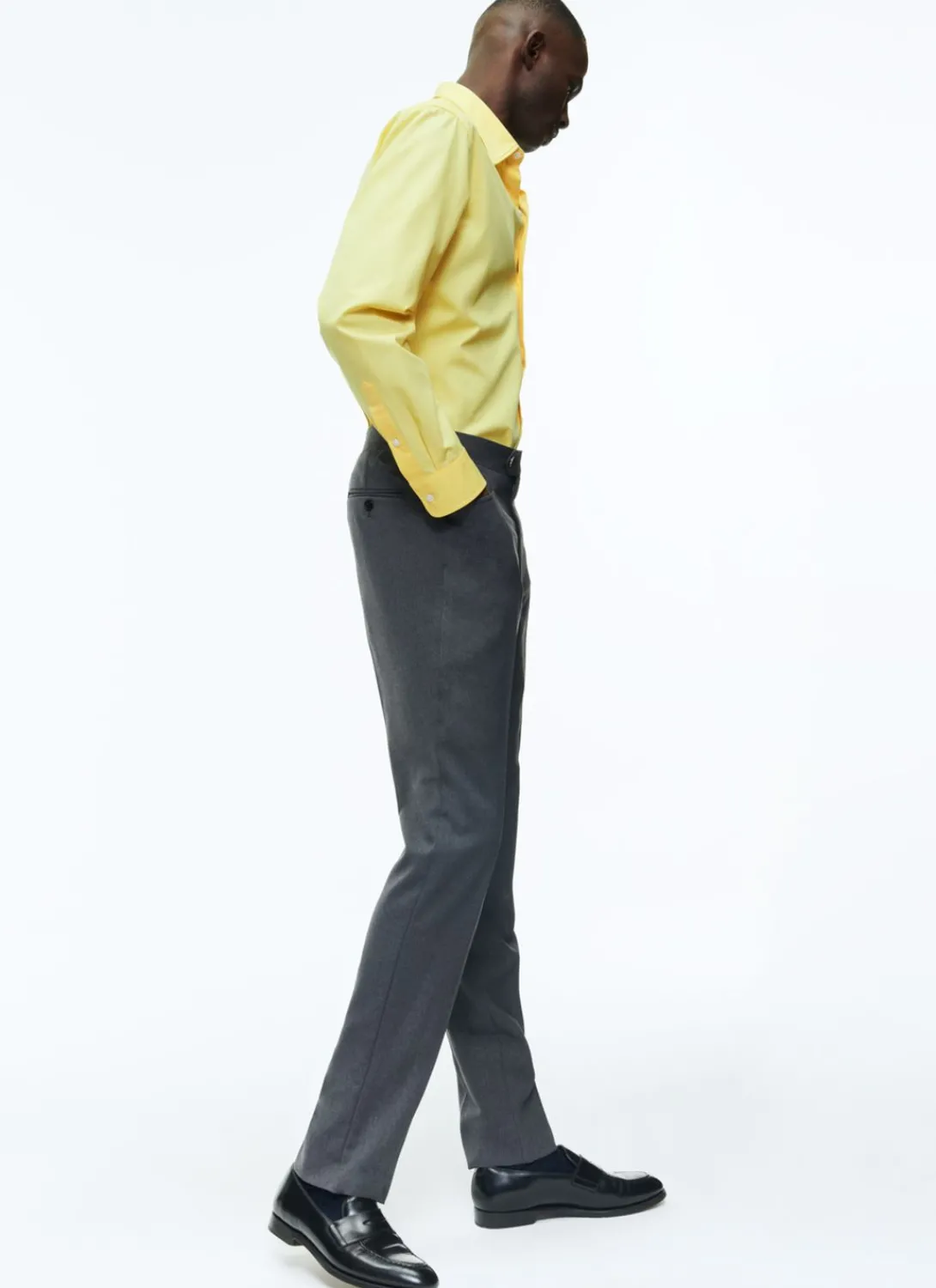Fursac Cotton Shirt With Swallow Collar Yellow Hot