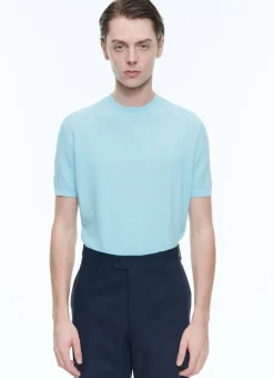 Fursac Cotton T-Shirt Sky Blue Best