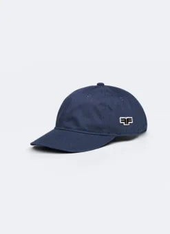 Fursac Cotton Twill Cap Navy Blue Hot