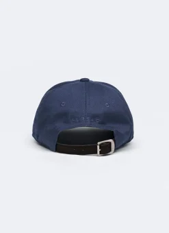 Fursac Cotton Twill Cap Navy Blue Hot