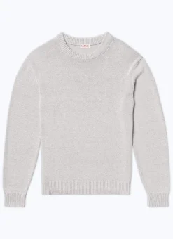 Fursac Flecked Linen And Cotton Sweater Flecked Beige Best Sale