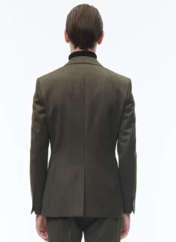 Fursac Flecked Wool Fitted Jacket Bronze Cheap