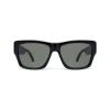 Fursac Ingenieur Chevallier Sunglasses Black - Black Lenses Shop