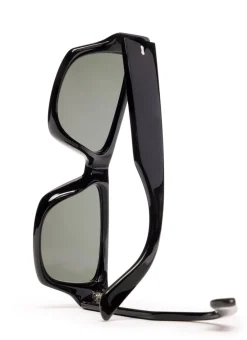 Fursac Ingenieur Chevallier Sunglasses Black - Black Lenses Shop