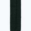 Fursac Knitted Silk Tie Green Shop