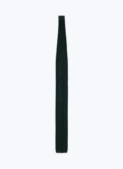 Fursac Knitted Silk Tie Green Shop