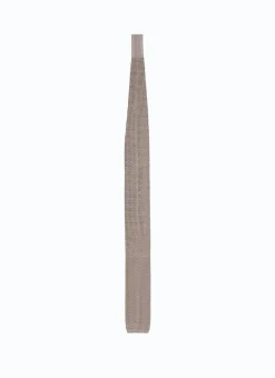 Fursac Knitted Silk Tie Ecru Hot