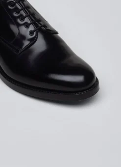 Fursac Leather Derby Shoes Black Store