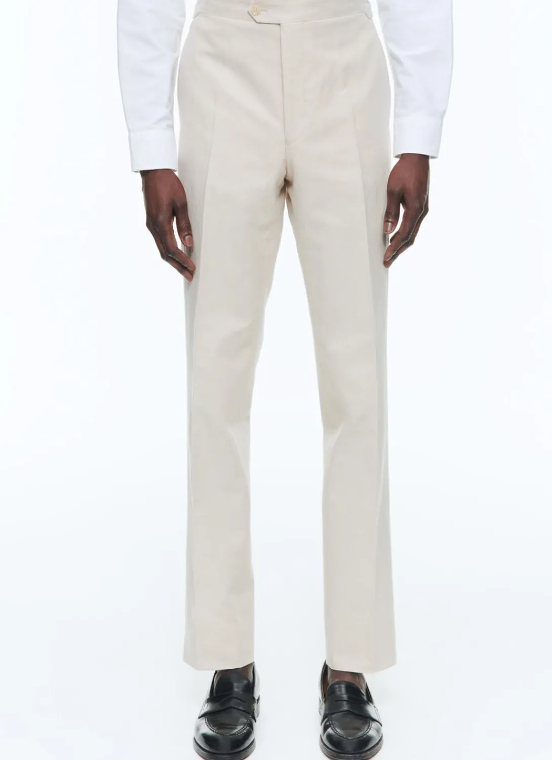 Fursac Linen And Certified Cotton Suit Beige Flash Sale