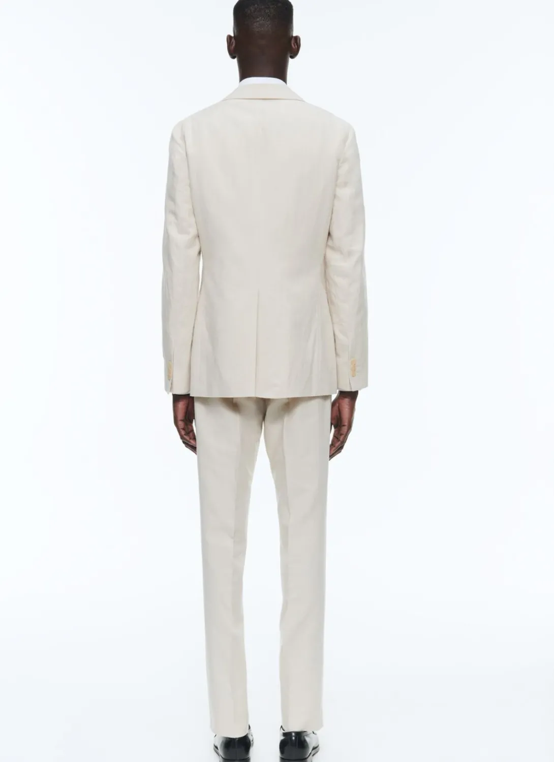 Fursac Linen And Certified Cotton Suit Beige Flash Sale