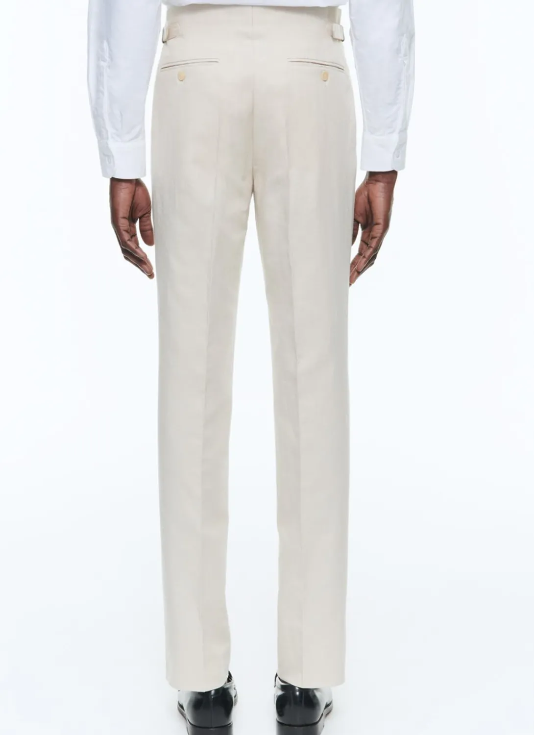 Fursac Linen And Certified Cotton Suit Beige Flash Sale