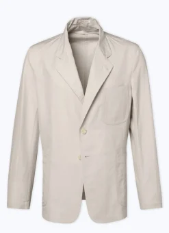 Fursac Linen And Cotton Slack Jacket Beige Online
