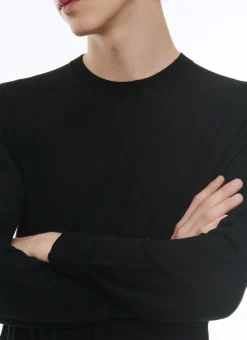 Fursac Merino Wool Sweater Black Cheap