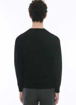 Fursac Merino Wool Sweater Black Cheap