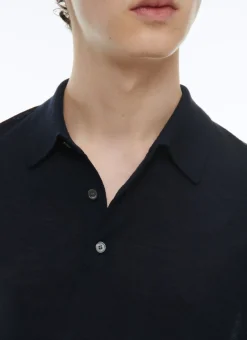 Fursac Merino Wool Sweater Navy Blue Online