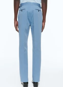 Fursac Organic Cotton Gabardine Trousers Indian Blue Cheap