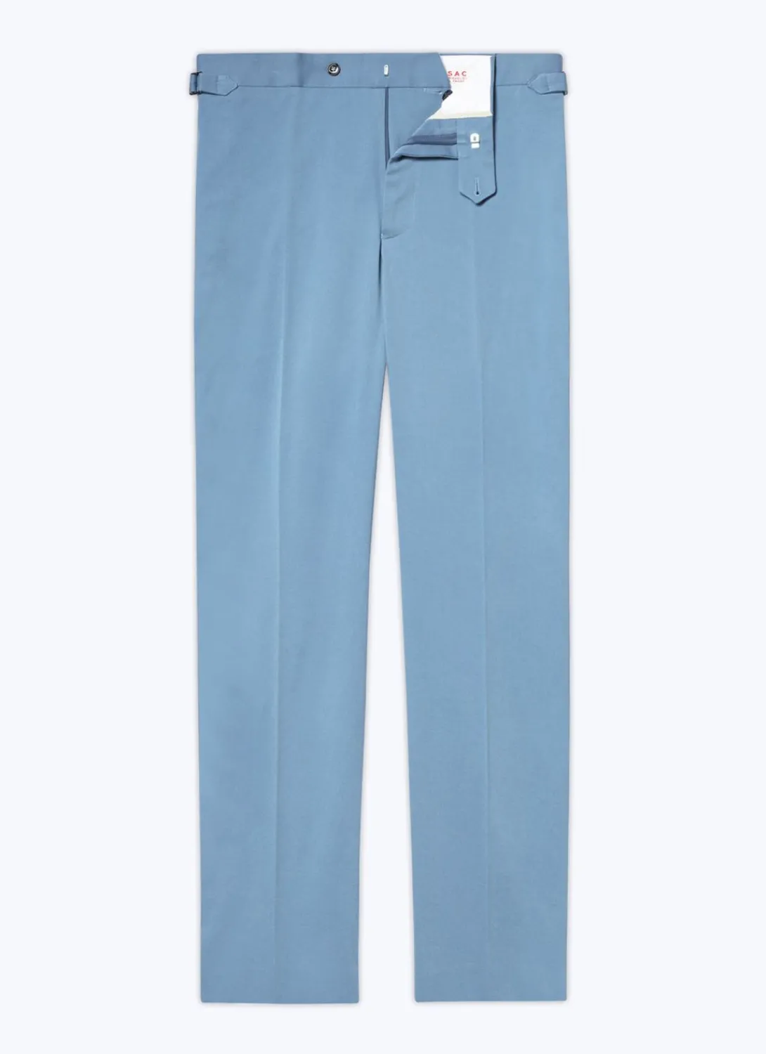 Fursac Organic Cotton Gabardine Trousers Indian Blue Cheap