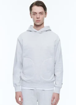 Fursac Organic Cotton Jersey Hoody Grey Hot