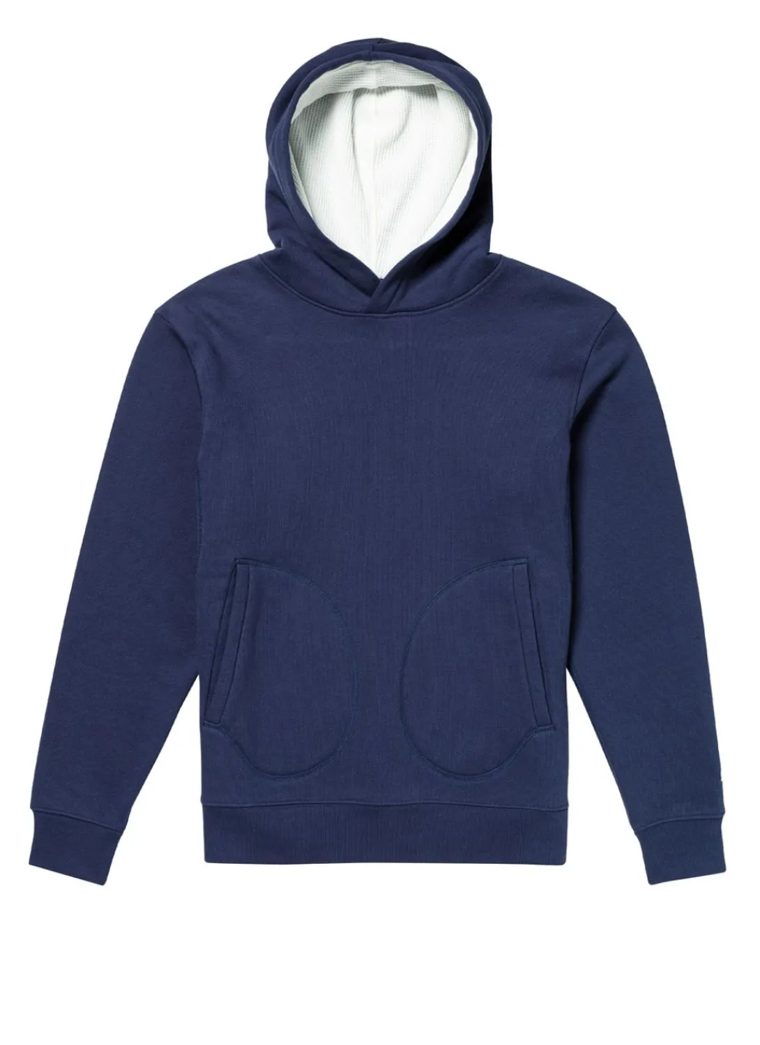 Fursac Organic Cotton Jersey Hoody Navy Blue Cheap