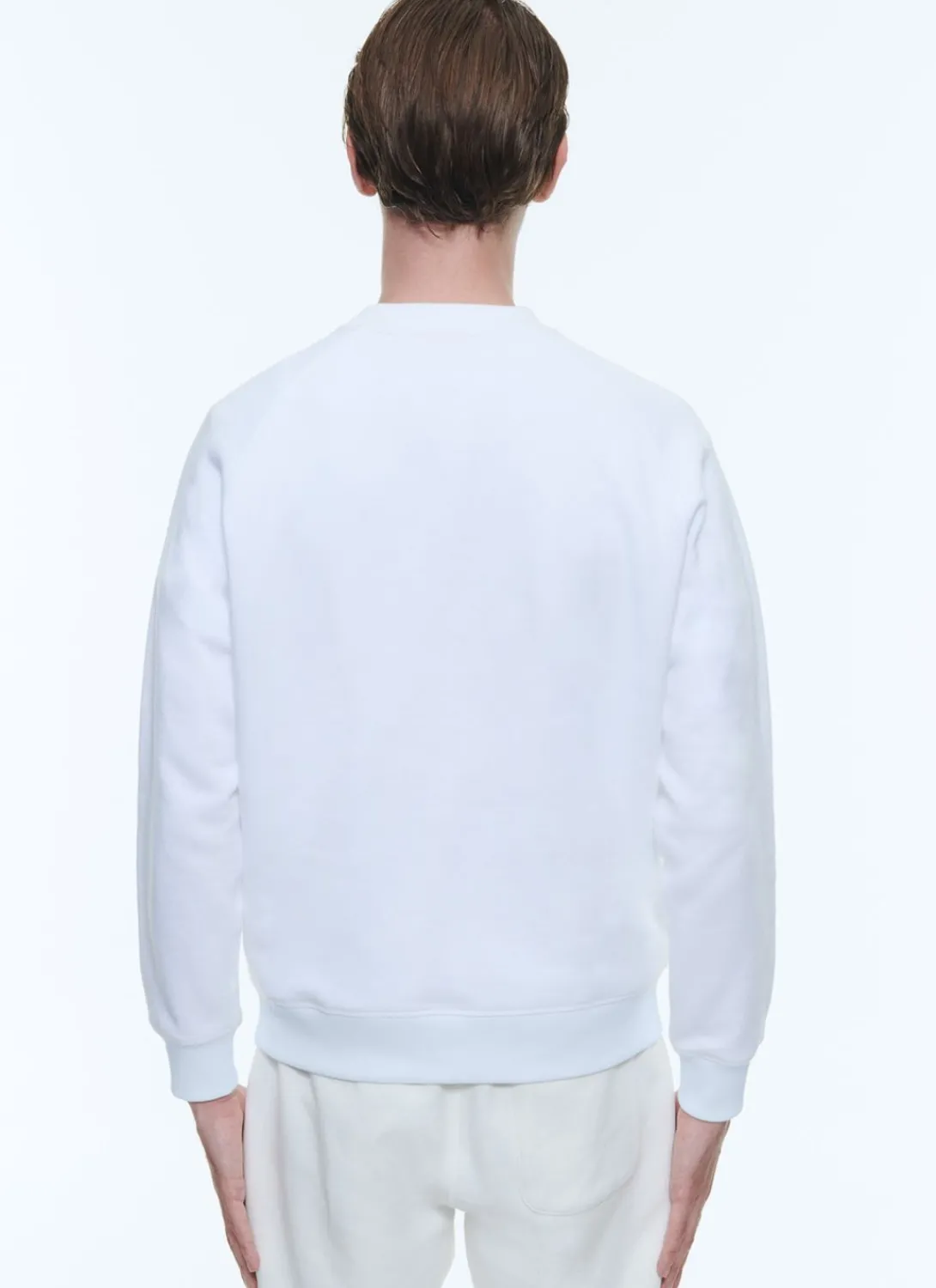 Fursac Organic Cotton Sweatshirt White - Golfe Du Morbihan Yoke Hot