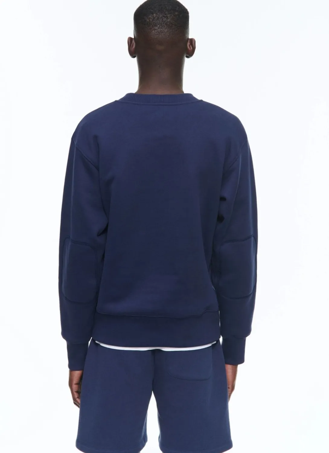 Fursac Organic Cotton Sweatshirt With Logo Navy Blue Best Sale