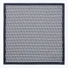 Fursac Printed Silk Twill Pocket Square White And Navy Blue Houndstooth Cheap