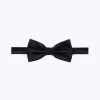 Fursac Satin Bow Tie Navy Blue Discount