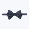 Fursac Satin Bow Tie Navy Blue Outlet
