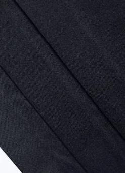 Fursac Satin Pleated Tuxedo Belt Navy Blue Clearance