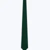 Fursac Silk Tie With Pattern Green Fashion